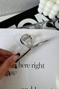 Saira Claw Clip - Silver