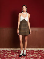 Vienna Check Mini Dress