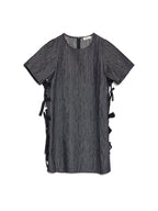 Horseback Bow Mini Dress