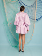 Isla Jacquard Mini Dress