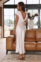 Siren Melody Maxi Dress Champagne