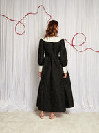 Daya Jacquard Maxi Dress