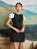 Paddock Jacquard Mini Dress