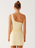 Elane Mini Dress - Yellow
