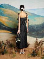 Fanciful Flower Midi Dress