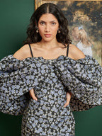 Floral Notes Maxi Dress