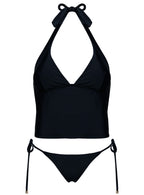 Kenai Halter Tankini Top Black