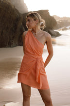 Bright Favours Dress Orange