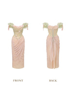 écoute Les Fleurs Tomber Dress