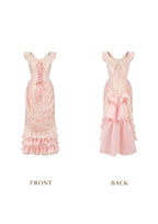 Antique Vase Bustle Corset Dress