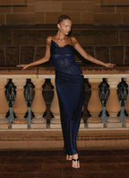 Eternal Energy Maxi Dress - Navy