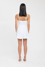 Palm Panel Mini Dress