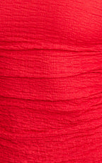 Aleks Midi Dress - High Neck Bodycon Dress in Red
