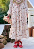 Curve & Plus Angel Berry Cottage Dress