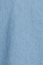 Chelor Mini Dress in Denim Stone Wash Blue