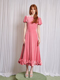 Sweet Melody Velvet Midi Dress