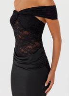 Either Way Maxi Dress - Black