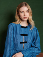 Viola Bow Mini Dress