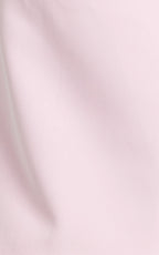 Claire Mini Dress - Tipped Shoulder Tulip Skirt Dress in Pink