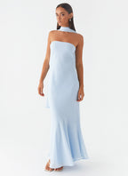 Under The Pagoda Maxi Dress - Blue