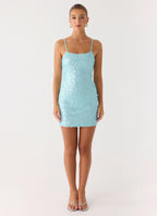 Danali Mini Dress - Blue
