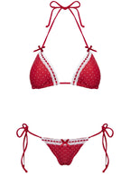 Crispy Bikini Bottoms Red Polka
