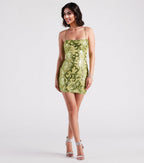 Live It Up Sequin Mini Dress