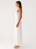 Embrace The Sun Maxi Dress - White