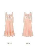 Annalise Long Sleeve Corset Dress