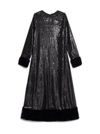 Palais Sequin Midi Dress