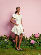 Dane Jacquard Mini Dress